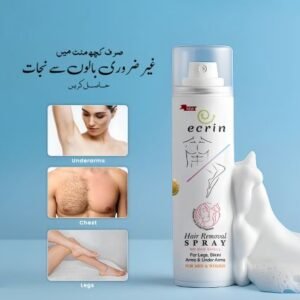 New Ecrin Hair Removal Foaming Spray - Advance Formula with Refreshing Fragrance (200ml)